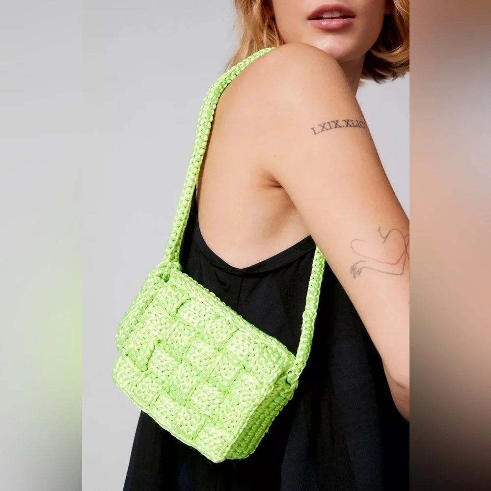 Urban Outfitters Knit Baguette Bag